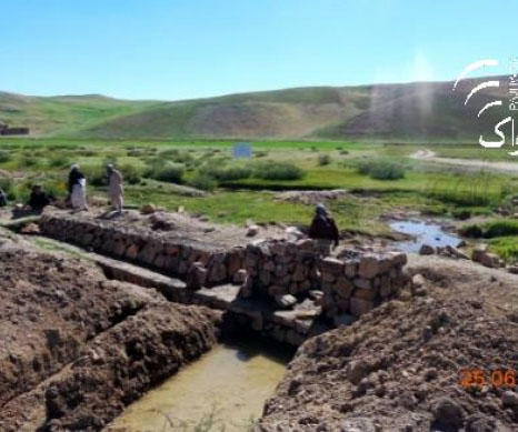 شش بند آب در حوزه شمال اعمار مى شود